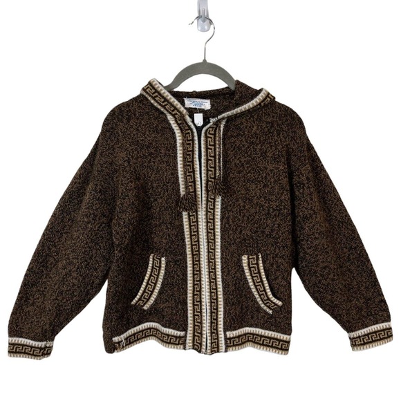 Alpaca Hoodie Cardigan Signature Imports Womens Zip Sweater Made